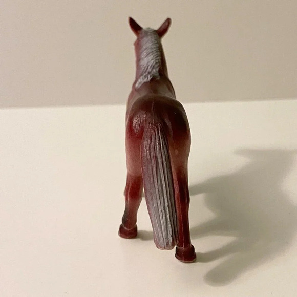 Vintage Lot of 3 Plastic Horse Figures  3 Inch Tall Toys - Picture 13 of 16